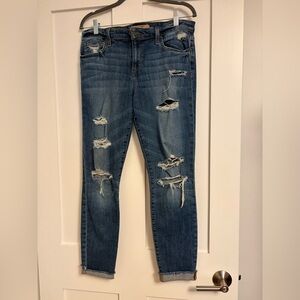 Joe’s Distressed Blue Jeans